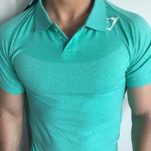 NWT - Seamless GymShark Polo